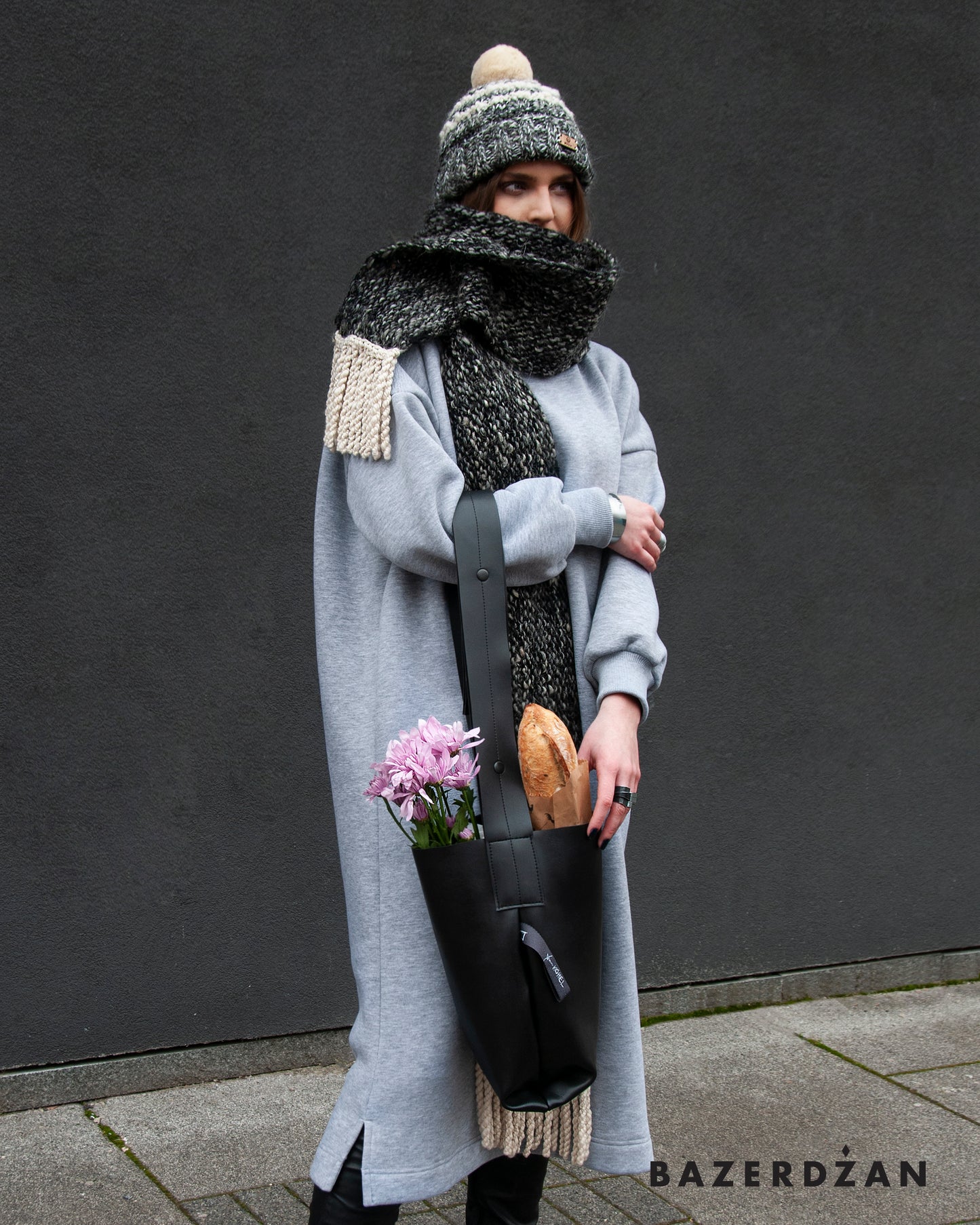 Long Woolen Scarf by Bogda Rukotvorine