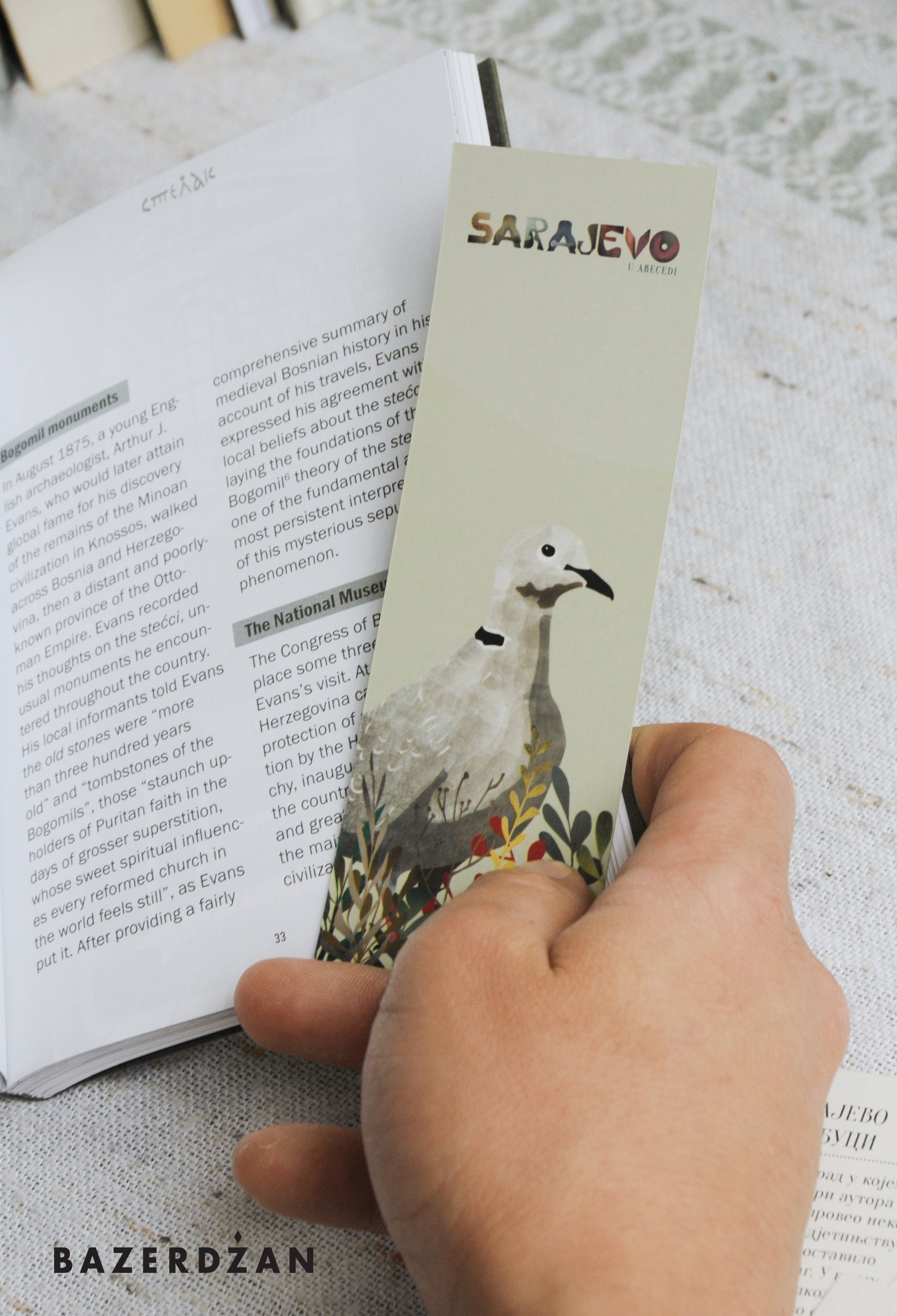 Sarajevo Bookmarks, Illustrated by Sasa Masks - Bazerdzan