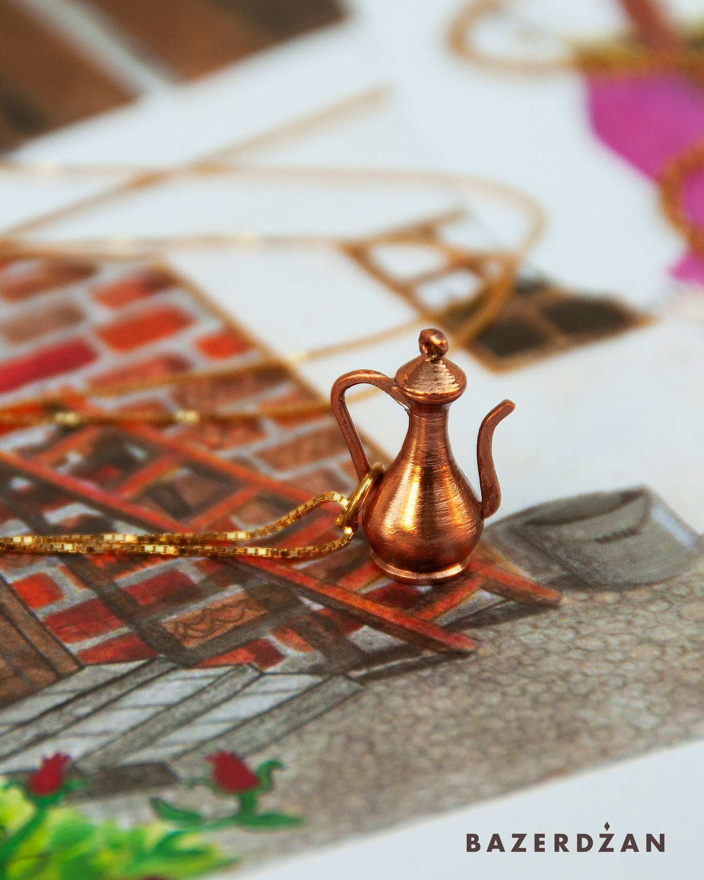 Handmade Ibrik Necklace
