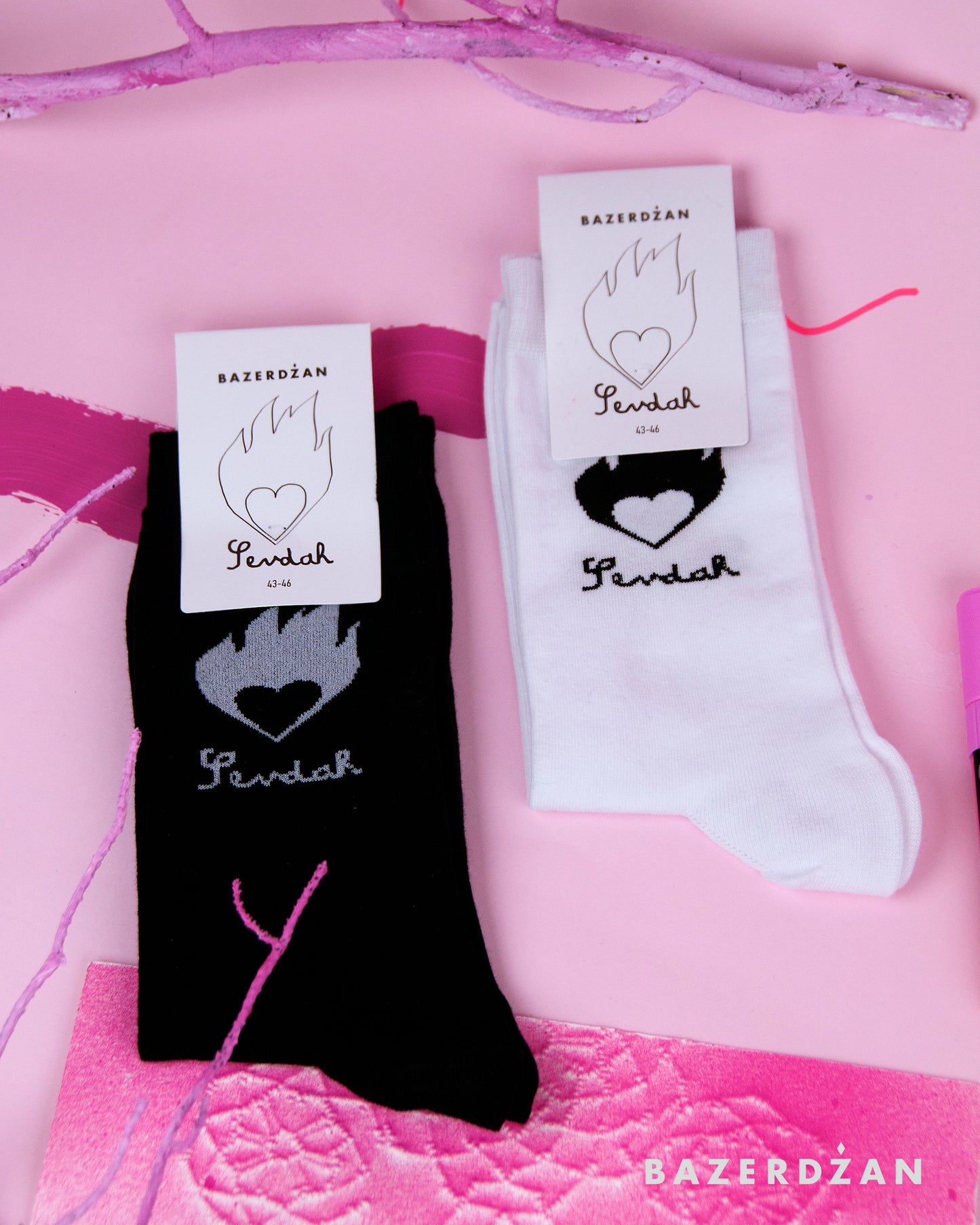 "Sevdah" Socks by Bazerdzan Wear