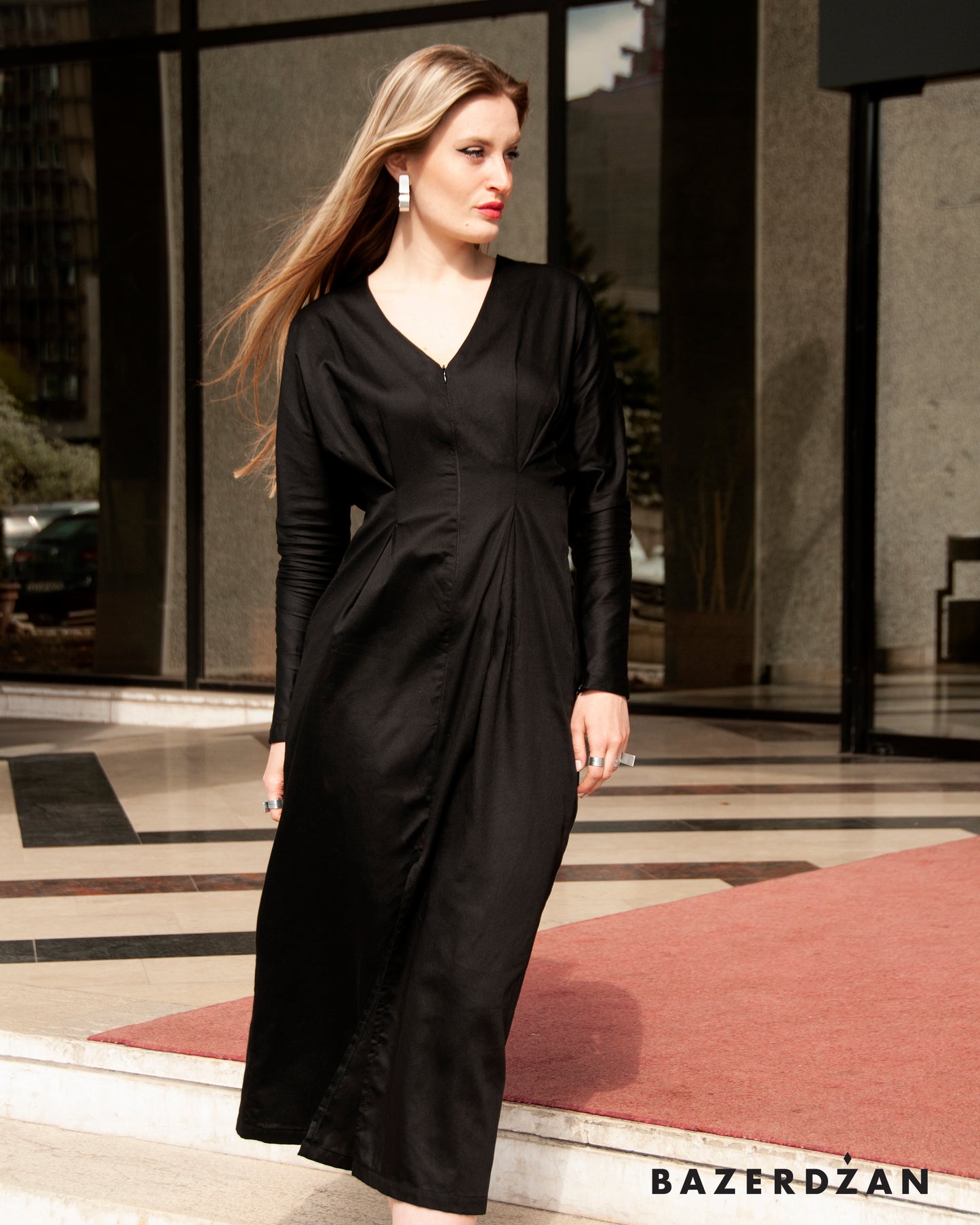 Dress Feminine - Black by Bazerdzan Wear