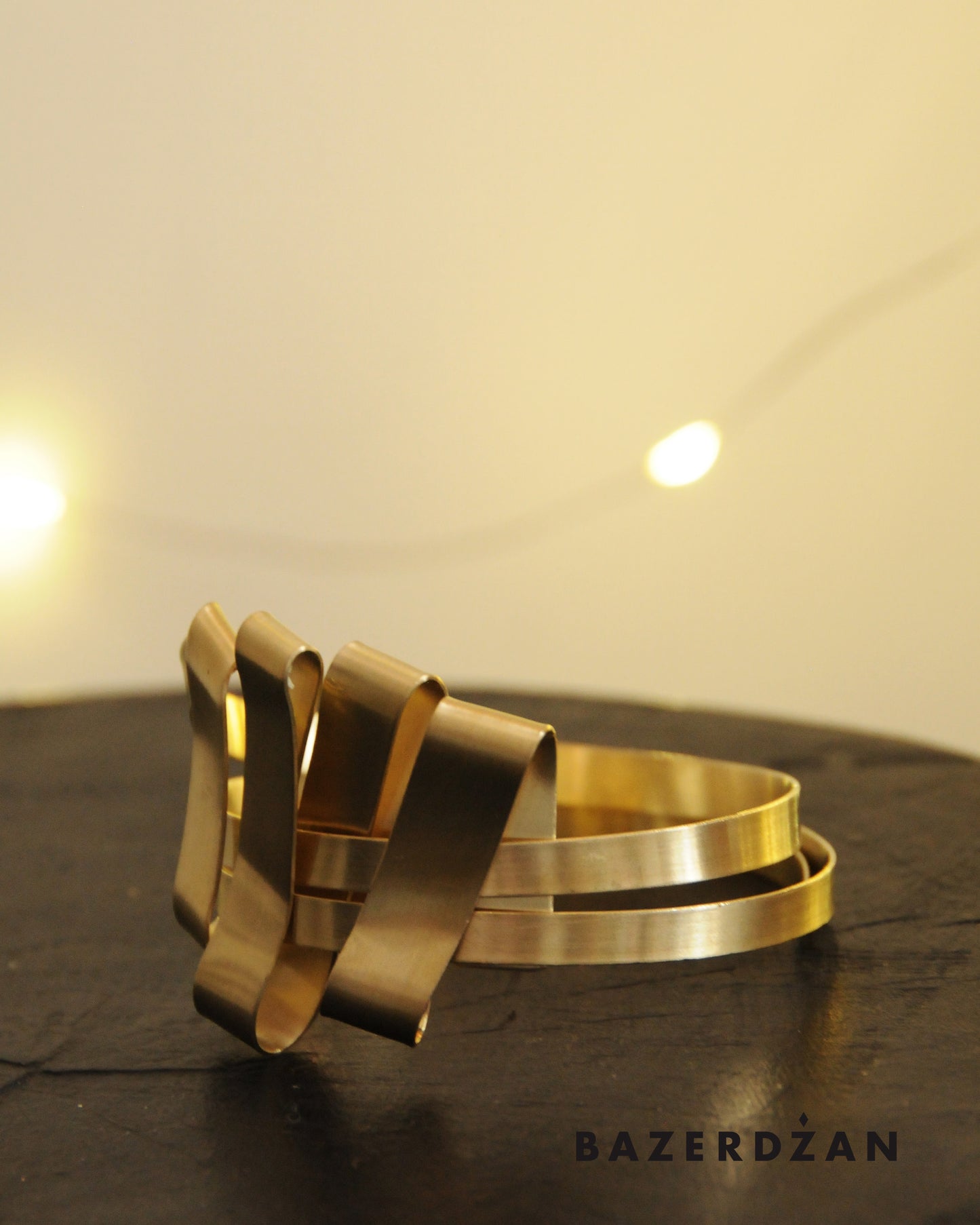 Zinc and Brass Bracelet - by Werkstatt - Bazerdzan