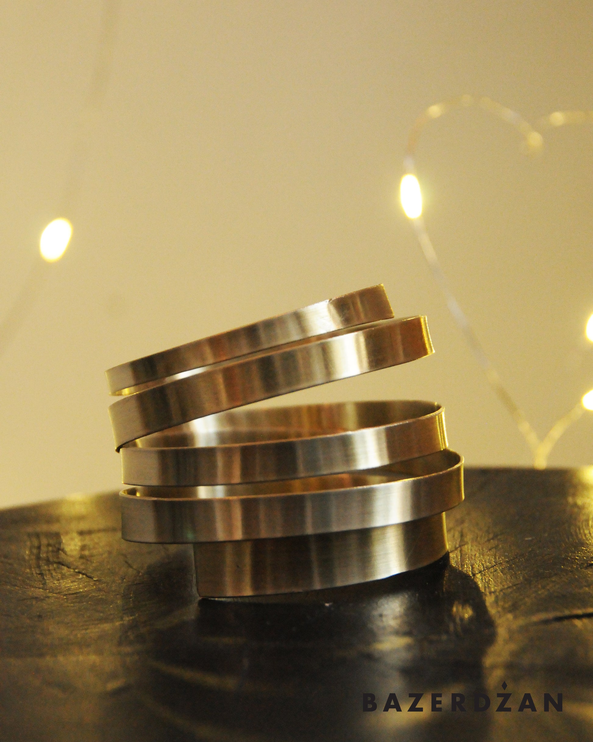 Zinc and Brass Bracelet - by Werkstatt - Bazerdzan