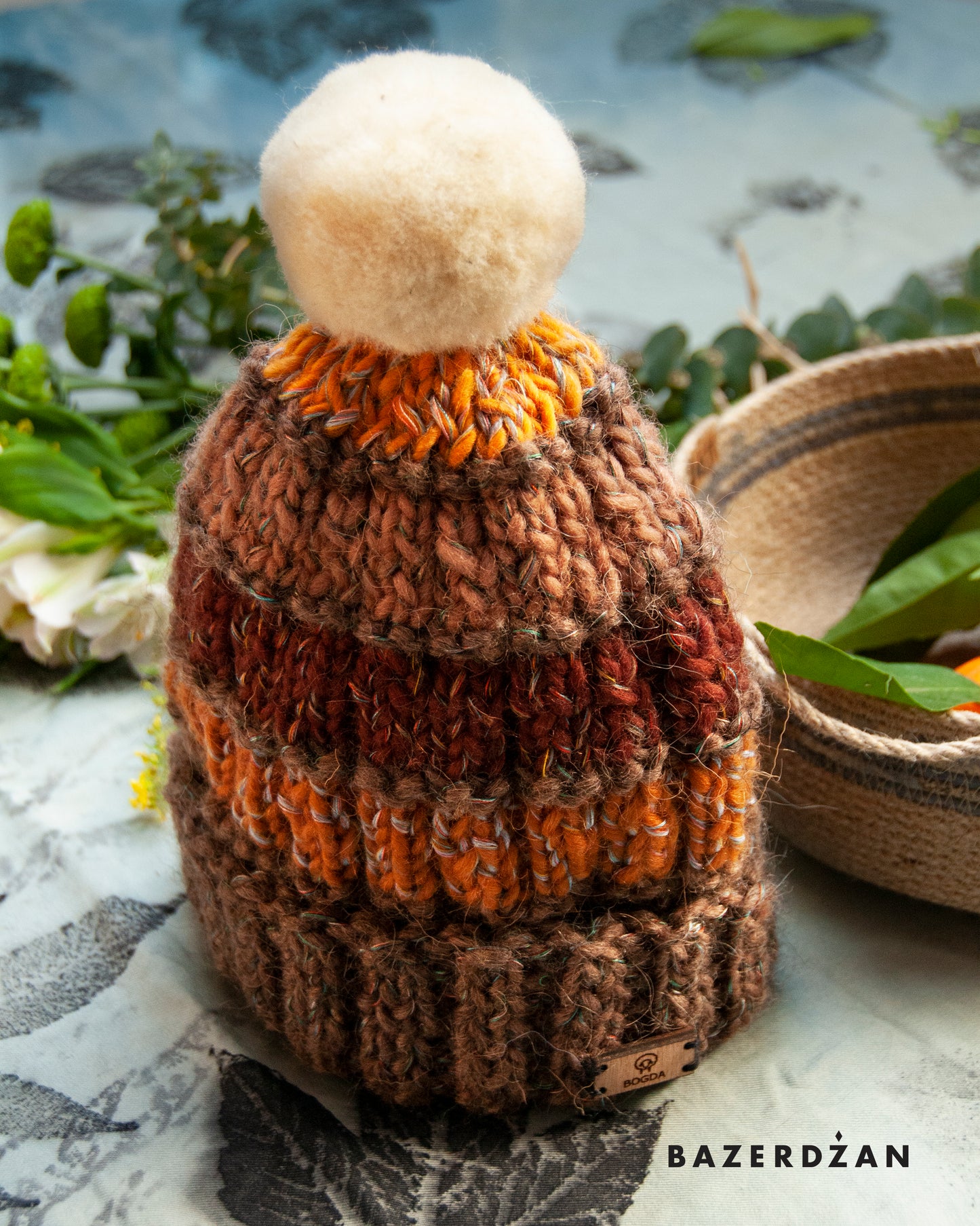 Winter Woolen Hat with Pom Poms - Bazerdzan