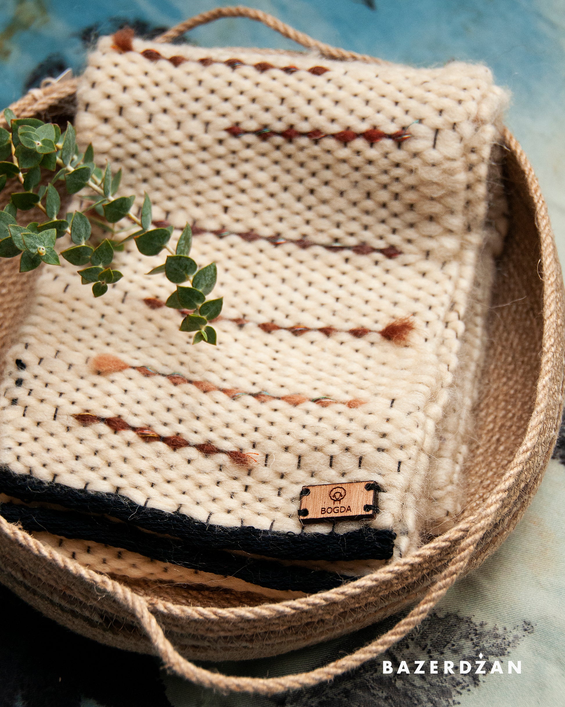 Woolen scarf (100% Bosnian wool) - Bazerdzan
