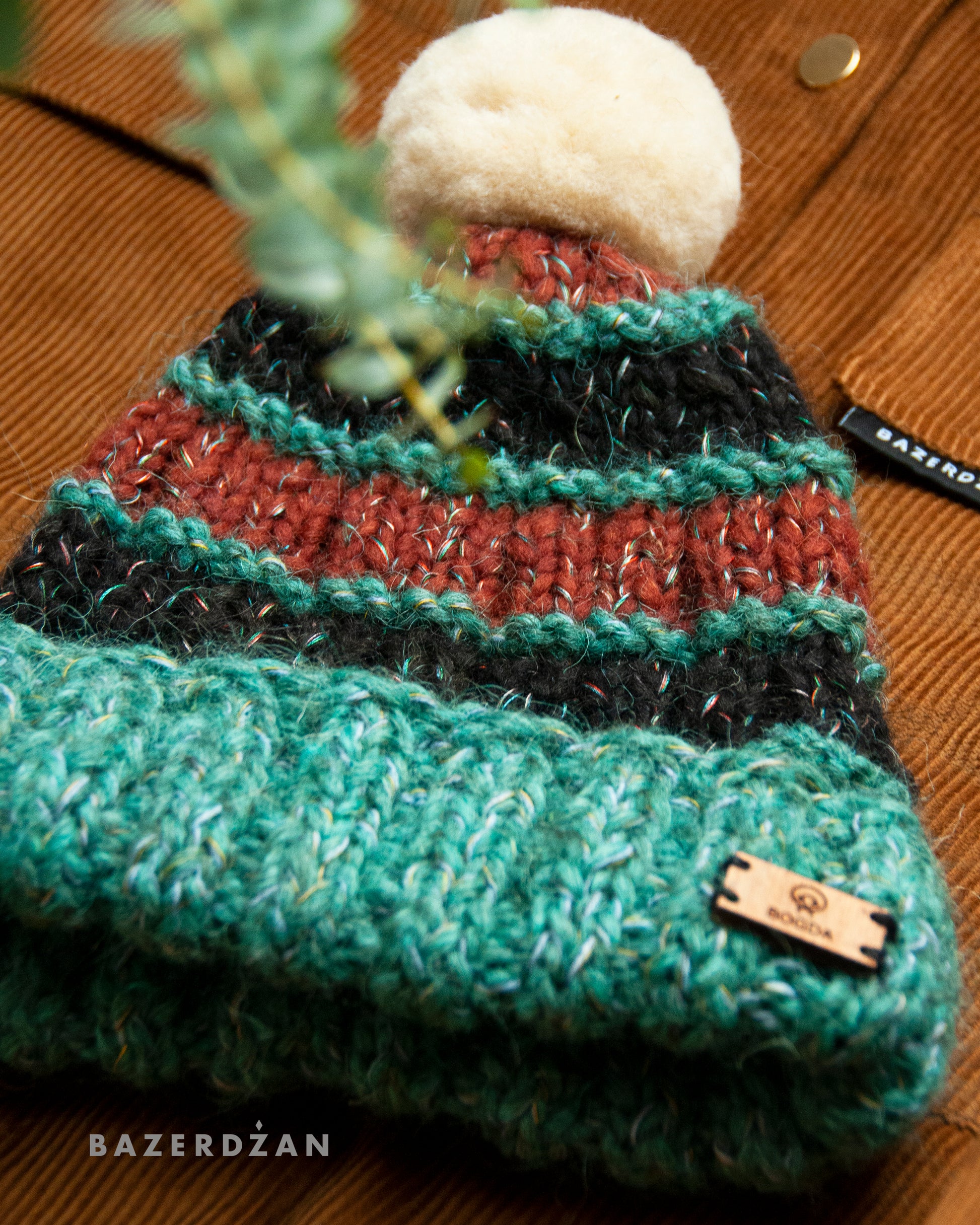 Winter Woolen Hat with Pom Poms - Bazerdzan