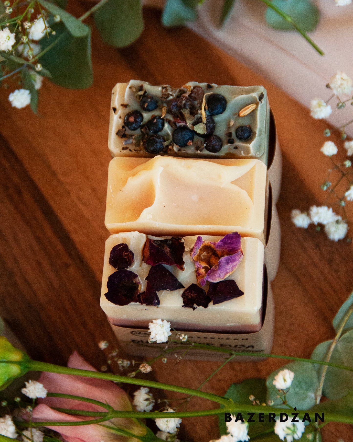 Bosnia-inspired soaps, by Shebek Beauty