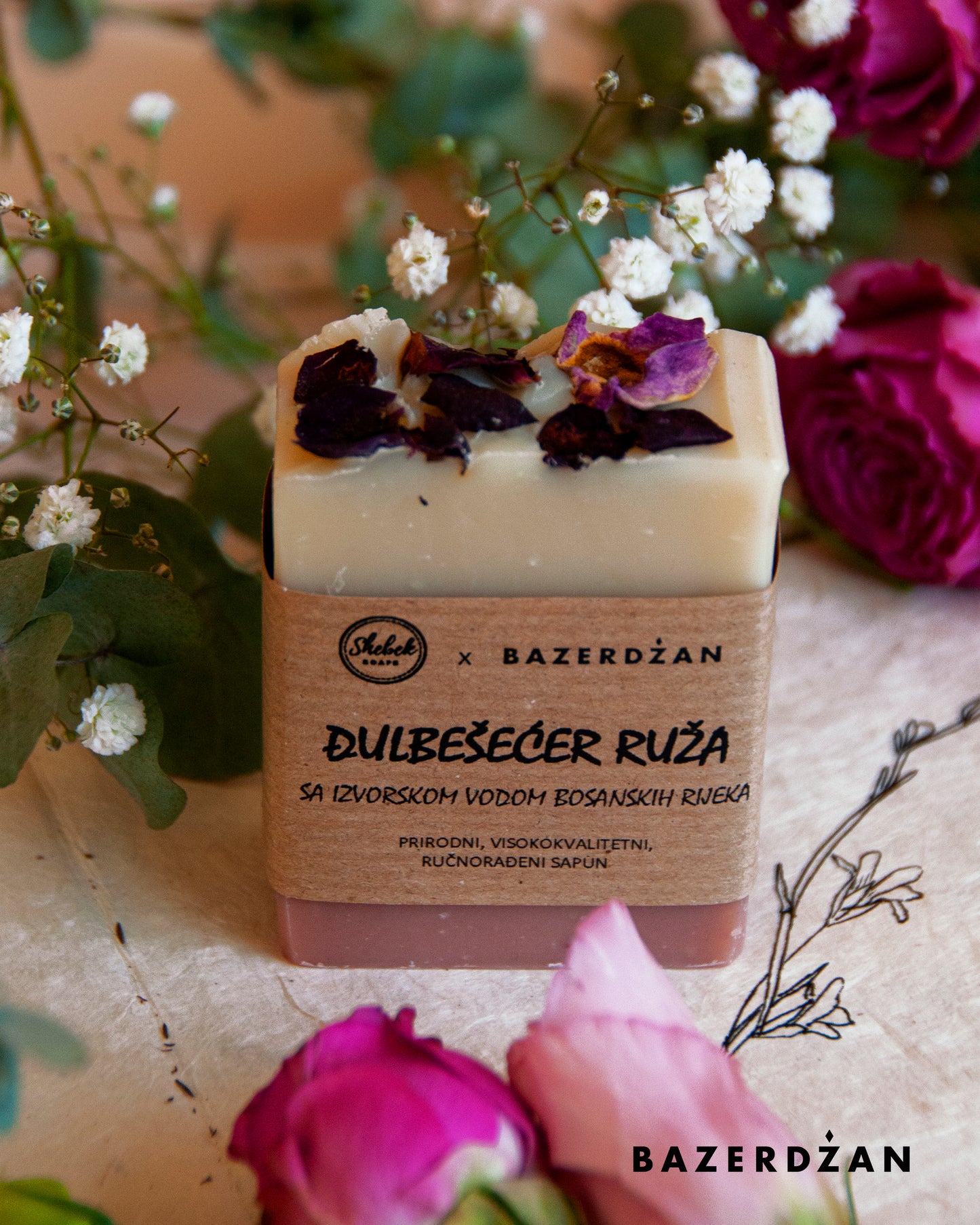 Bosnia-inspired soaps, by Shebek Beauty