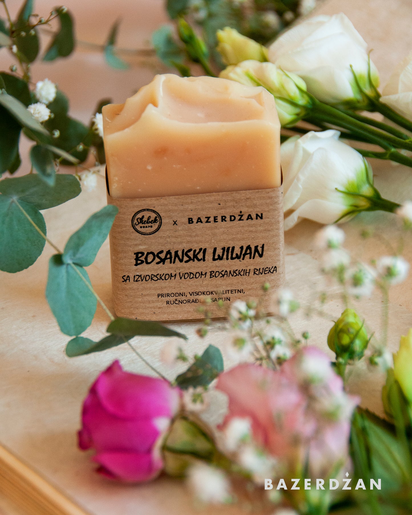 Bosnia-inspired soaps, by Shebek Beauty