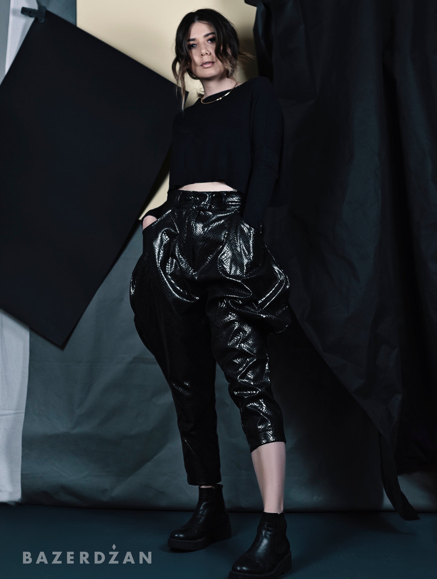 Metallic Pants - Bazerdzan