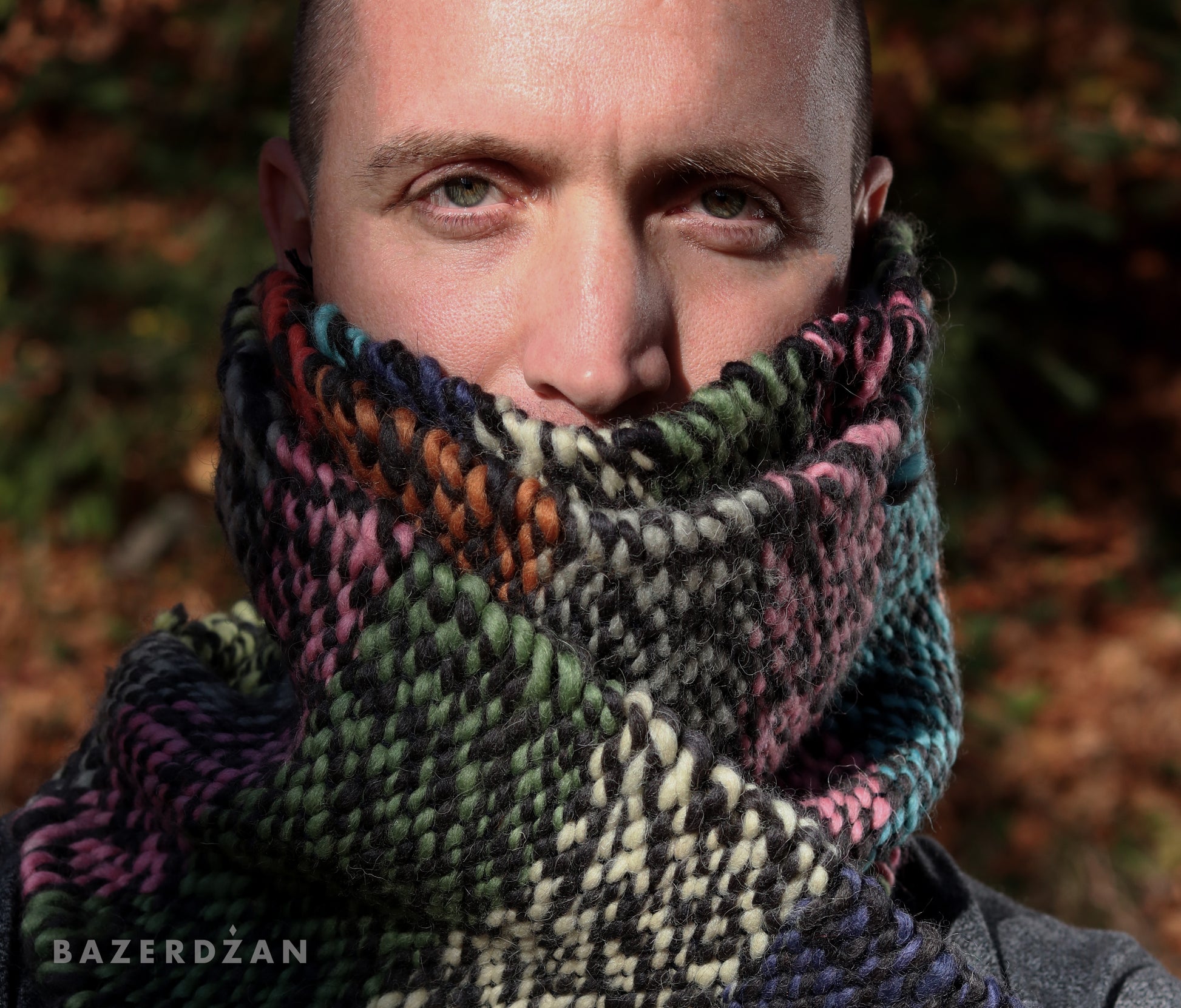 Woolen scarf (100% Bosnian wool) - Bazerdzan