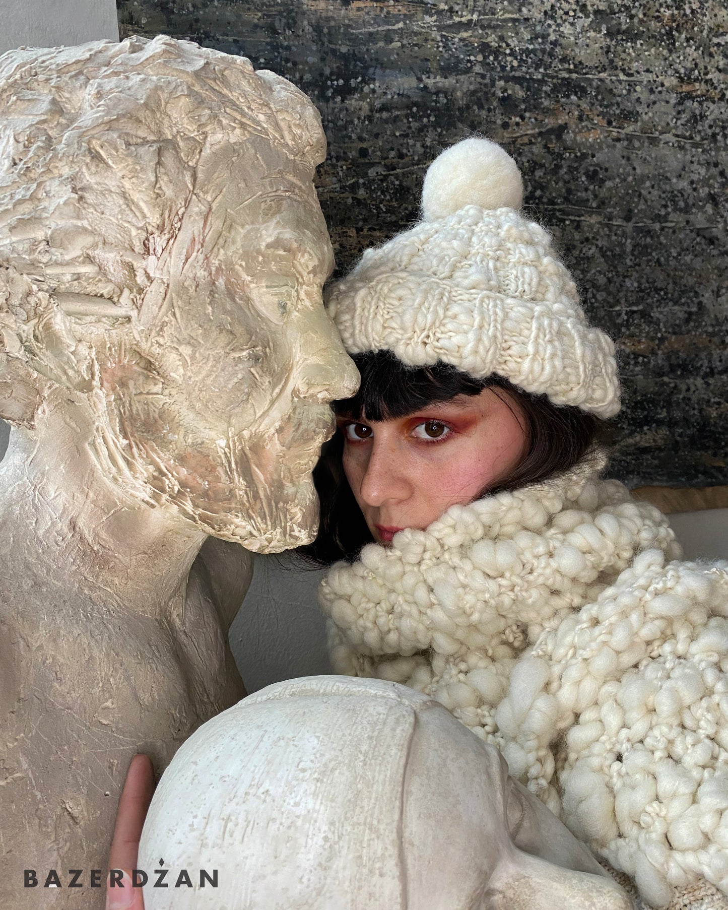 Hat and Scarf - Merino Wool by Bogda Rukotvorine