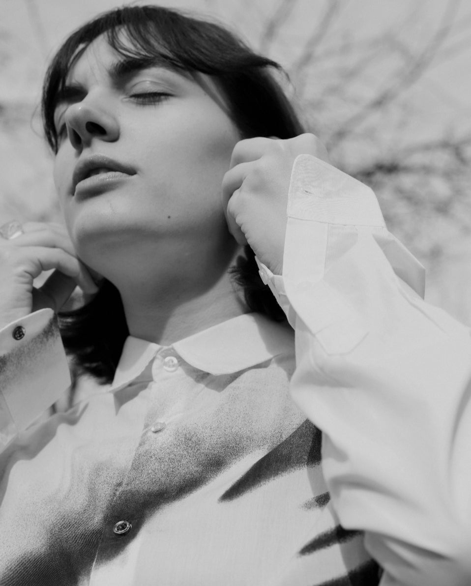 Blouse "Silent Hymn" by Bojan Stojčić