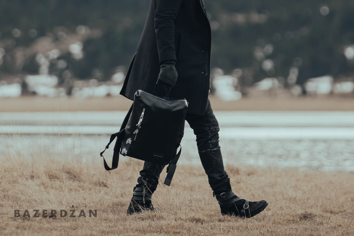 Leather Backpack For Men by Bazerdzan