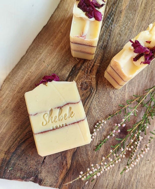 "Simple White" soap by Shebek Soaps - Bazerdzan