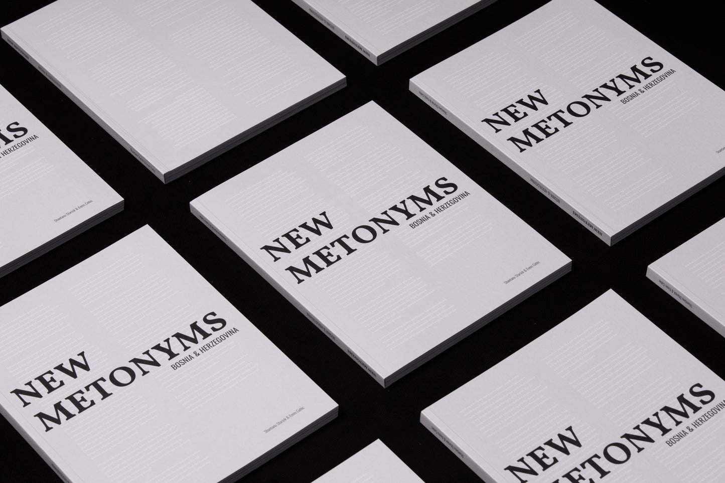 Book "New Metonyms" by Shantanu Starick & Ennis Cehic