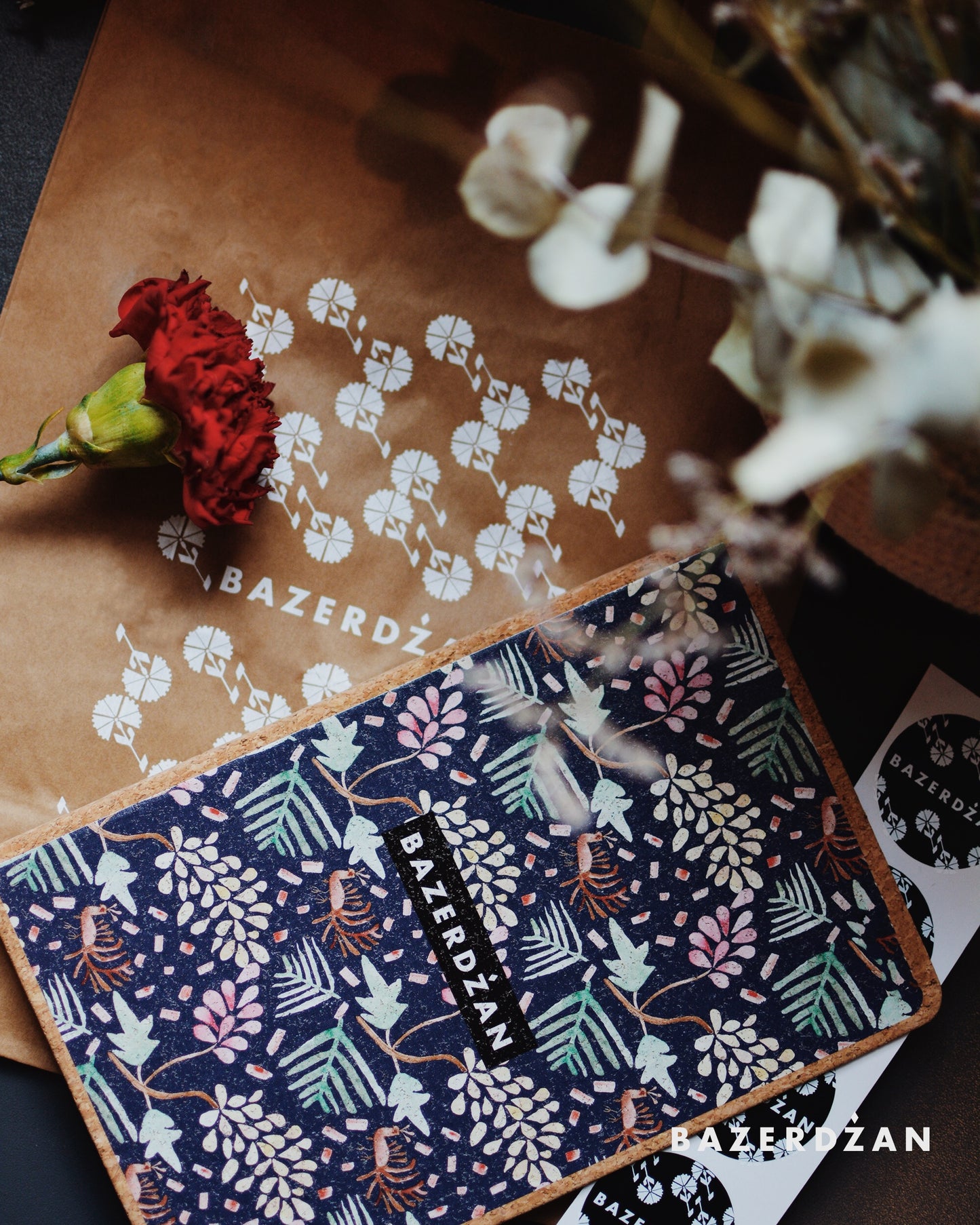 "Traditional Bosnian embroidery" Notebook (Cork)