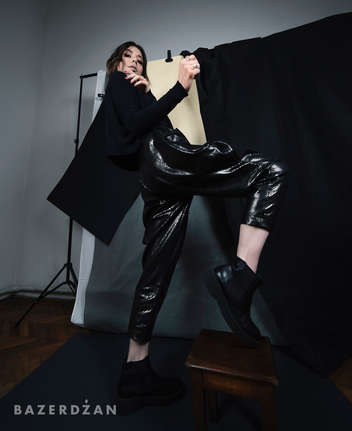 Metallic Pants - Bazerdzan