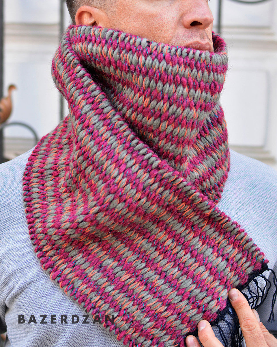 Woolen scarf (100% Bosnian wool) - Bazerdzan