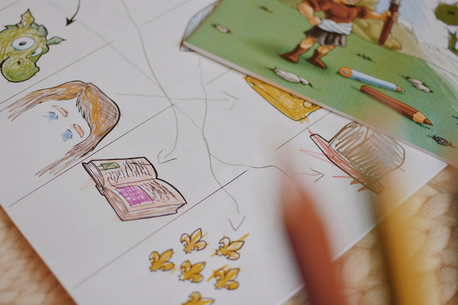 "Hus i Zmajki" Coloring Book - Bazerdzan