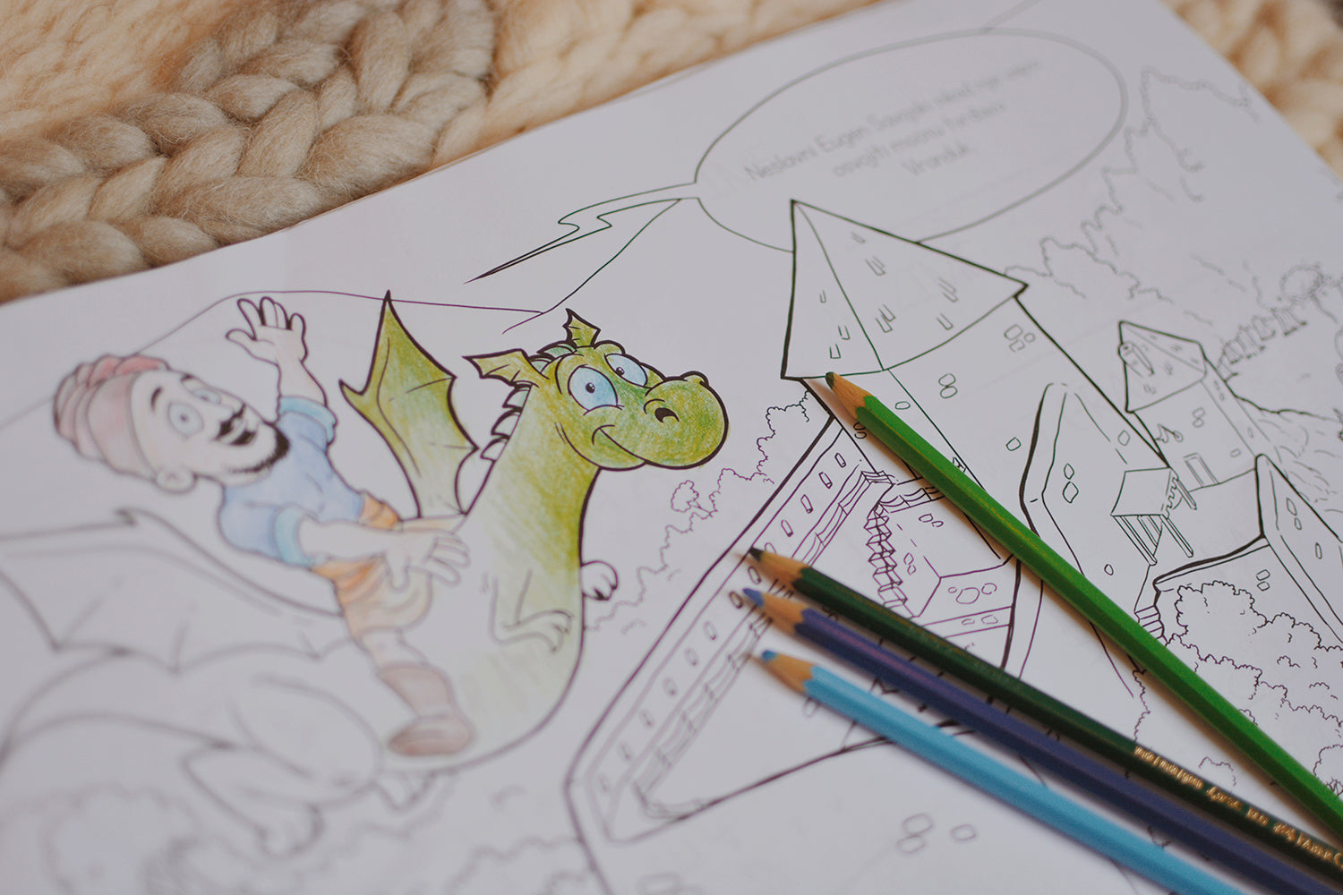 "Hus i Zmajki" Coloring Book - Bazerdzan