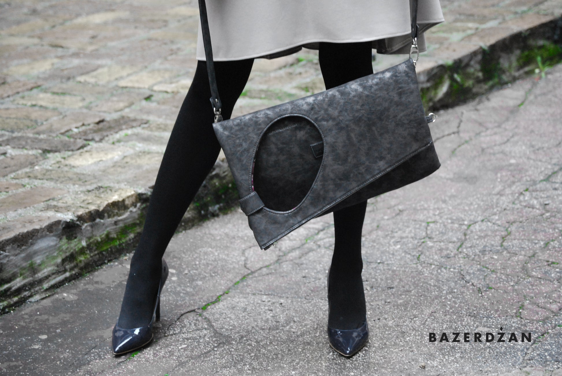 Baklava Bag, leather (different colors) - Bazerdzan