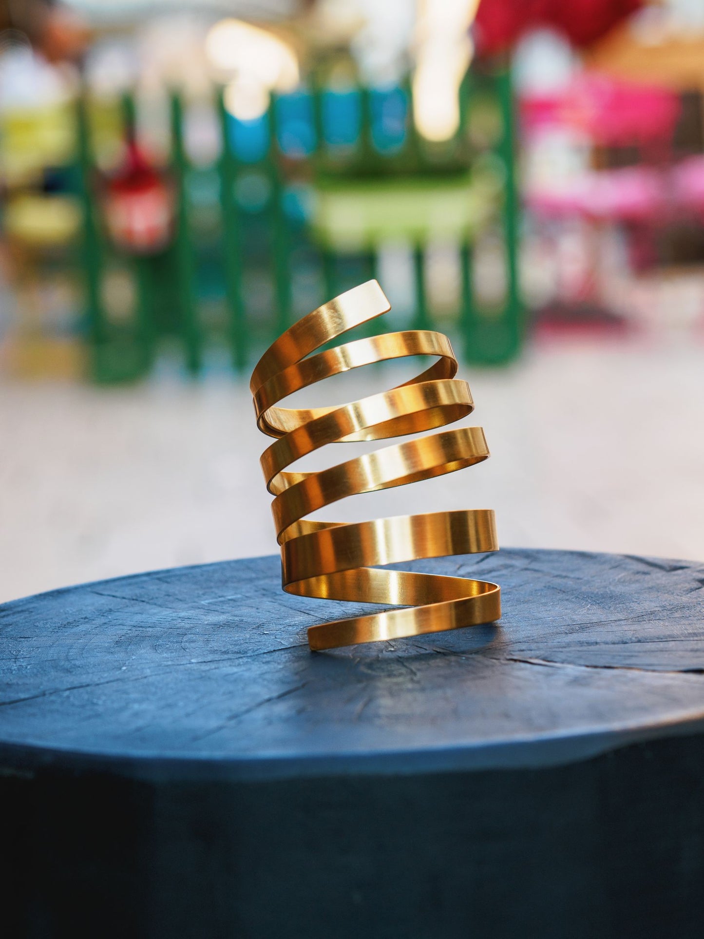 Zinc and Brass Bracelet - by Werkstatt - Bazerdzan